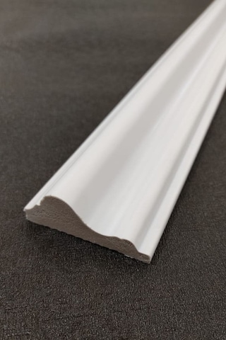 Diecor Dekoratif Boyanabilir 25 Adet 6 Cm Eğimli Polistren Duvar Bordürü Model:xa312