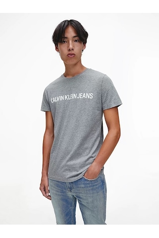 Calvin Klein Calvın Kleın Erkek T-shırt J30j307855-039 Gri