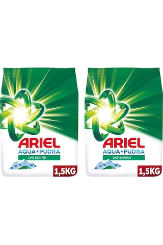 Ariel Aquapudra Dağ Esintisi Toz Çamaşır Deterjanı 2 x 1500 G