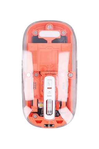 Bluetooth Ve Usb Destekli Kablosuz Şeffaf Mouse Sessiz Kullanım Yeni Nesil Diğer