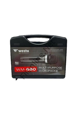 Westa Wm-680 Kablolu El Mikrofonu
