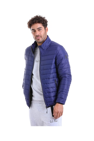 Hatemoğlu Erkek Lacivert Hakim Yaka Cesar Slim Fit Basic Şişme M A.Lacivert (556716942) Açık Lacivert