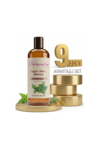 Naturalive Tüm Saçlar İçin Şampuanı 9x500 Ml