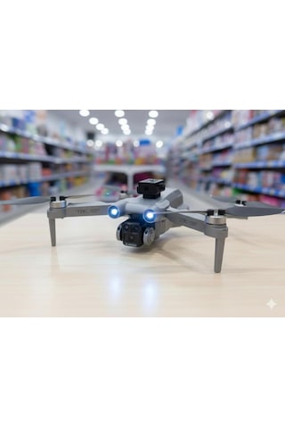 Kumandalı Hd Wifi Kameralı 100 Mt Menzilli Katlanır Çantalı Drone Seti