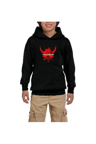Zepplin Giyim Coal Chamber Giving the Devil His Due Siyah Çocuk Kapşonlu Sweatshirt