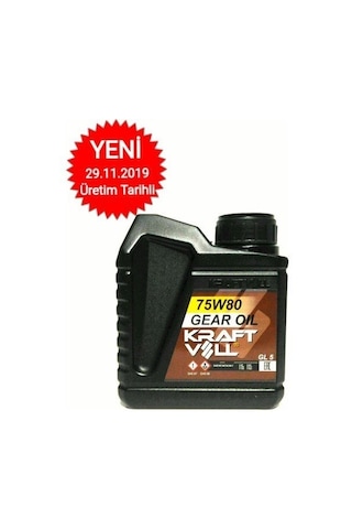 Kraft Voll Şanzıman Yağı Gl-5 75W80 Alman 3Lt-5585888