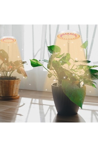 Sones 10w 48 Led'li Melek Halkası Sukulent Bitki Büyüme Dolum Işığı