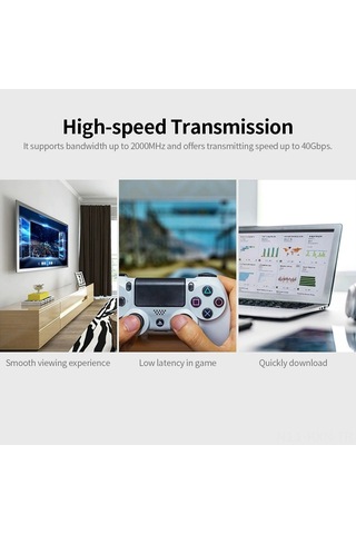 Kosona 1m Siyah Cat7 Ethernet Kablosu - 10gbps Hız, 600mhz Bant Genişliği, Tam Çelik Demir Çekirdekli Ve Çift Koruma