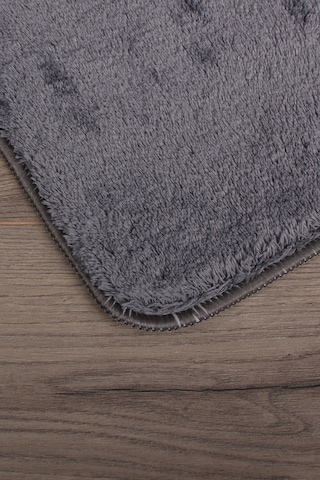 Relax Antrasit 80x150 + 50x80 Cm Büyük Ebat 2'li Banyo Halısı Pas Antrasit