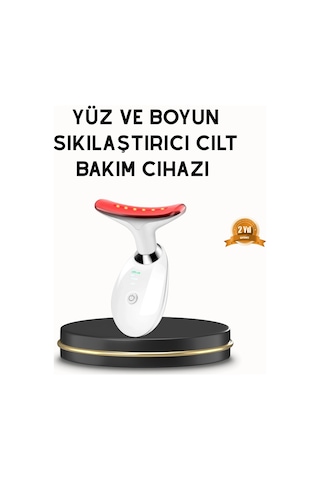 Boyun Gıdı Toparlayıcı Ems Cilt Sıkılaştırıcı 7000 Titreşim Isı Terapisi