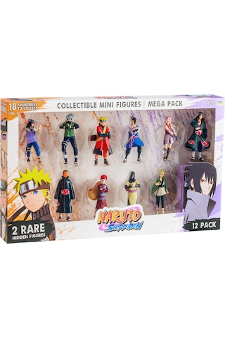 Naruto 12'li Koleksiyon Figür Seti Model 1