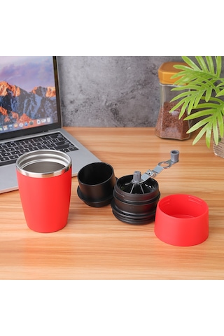 Mutfak Eşyaları 320cc Mini Kapalı Ev Retro Manuel El Kahve Çekirdeği Makinesi Makinesi