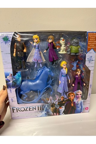 Frozen Iı Oyuncak Figür Seti 9 Li Deluxe Karlar Ülkesi Figürleri