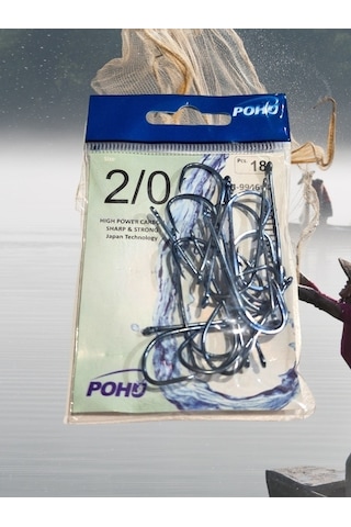 Pohu Pesca Uzun Pa.la Delikli Sap 2/0 Numara 18'li Paket Parlak Mavi M-9946 Sb Baitholder Olta Iğnesi Pohu Pesca Uzun Pa.la Delikli Sap 2/0 Numara 18'li Paket Parlak Mavi M-9946 Sb Baitholder Olta Iğnesi