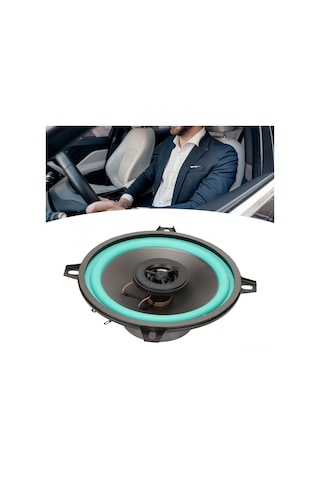 Geeroyoo 100w Maksimum Güçlü 5 İnç 2 Yollu Eşmerkezli Araba Hoparlörü - 90hz-20000hz Frekans Aralığı, 4 Ohm Empedans, Tüm Araba Ses Sistemlerine Uyumlu