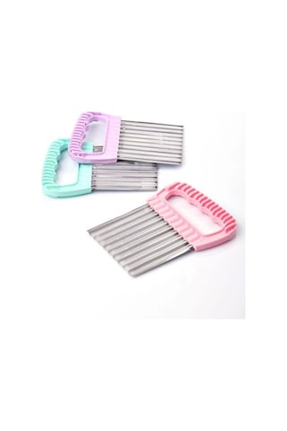 Baroness 13507 Şekilli Cips Dilimleyici Çok Renkli