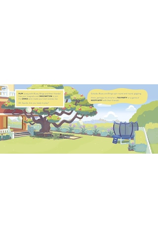 Bluey: Let's Play Outside : Magnet Book