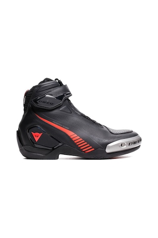 Dainese Daınese Ayakkabı/ Superya Shoes Black/red-fluo