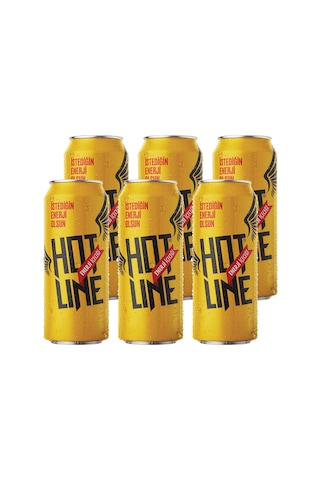 Hotline Enerji İçeceği 500 ml 6'lı