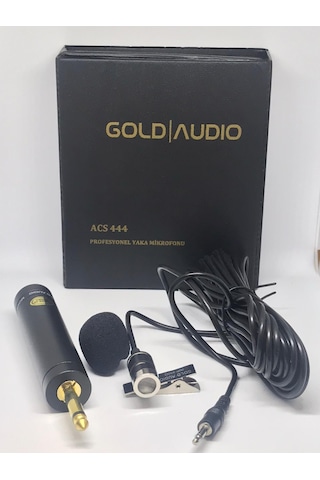 Gold Audio Acs 444 Yaka  Mikrofonu