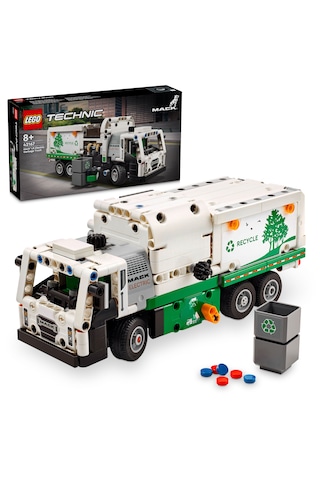 LEGO® Technic Mack LR Electric Çöp Kamyonu 42167 8+ Yaratıcı Oyuncak Yapım Seti - 503 Parça