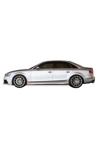 Audi A4 Yan Marşpiyel Ek Rieger 2008-2015 Arası Boyasız