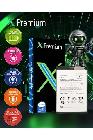 Xpremium Xiaomi Redmi Note 7 Uyumlu Batarya Pil Süper Yüksek Kalite 3900 Mah Bn4a