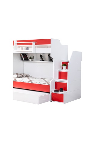 Ranza, Cesur Yavrulu Ranza - Kırmızı 3 Adet Comfort Yatak 90 X 190 CM
