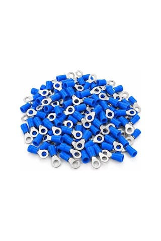 Sh Powermaster Pm-39059 1,5-2,5mm2 Kesit 22x8x6,5mm Soket Mavi İzoleli Kablo Pabucu 100'lü Paket Najmaddin