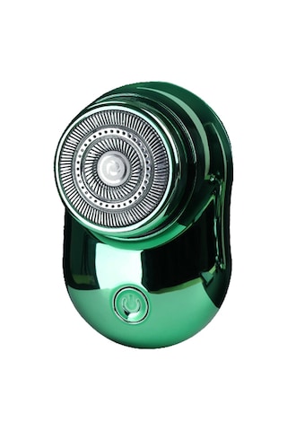 Gajeena Erkekler İçin Usb Şarjlı Mini Tıraş Makinesi - Yeşil Renk Seçeneği