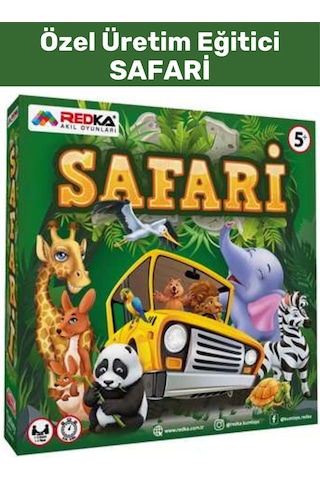 Özel Seri Görsel Algı Doğa Safari Orman Hayvan Bilgisi Eğitici Eğlenceli Öğretici Safari Oyunu