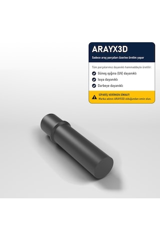 Arayx3d Opel Corsa C Astra H Uyumlu Bagaj Pandizot Ayağı Pandizot Menteşesi 2 Adet Siyah