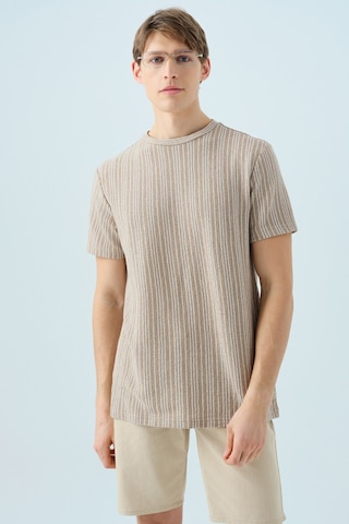 Loft Erkek Tişört Lf2038237 Bej