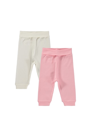 Minidamla Patiksiz Basic 2'li Set 3-12 Ay Tek Alt Bebe - Pembe