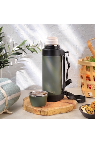 Schafer Steely Termos 1.5 L-yeşil Yeşil