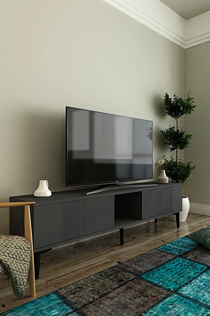 Tsa1502a - Corsatv150 Tv Stand, Tv Sehpası Antrasit 150cm Antrasit