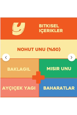 Vegan Glutensiz Süt Mısır Aromalı Fırınlanmış Nohut Cipsi 28 Gr