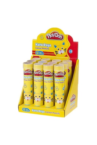Play-doh 12 Renk Metal Tüp Kuruboya Ku005