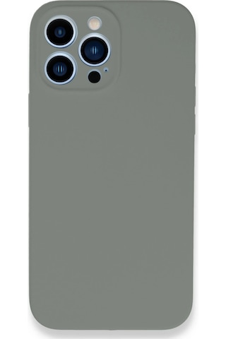 Newface - 621 - iPhone Uyumlu 13 Pro Max Kılıf Lansman Legant Silikon - Csmo-tex - - Gri