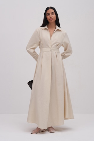 Miha Maxi Elbise Ekru