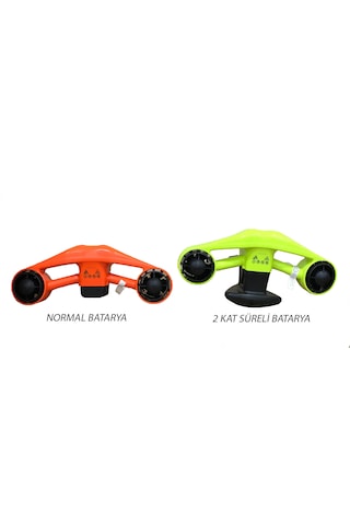 Sea Scooter Elektrikli Deniz Su Scooter Hoverboard Citymate +Kılf Yeşil 2 Adet Normal Bataryalı