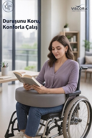 Tekerlekli Sandalye Okuma Çalışma Minderi Ofis Sandalye Günlük Aktivite Minderi