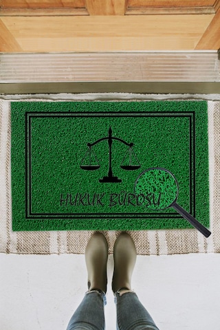 KIVIRCIK PASPAS KISIYE OZEL HUKUK BUROSU SCALES YESIL 40X60 CM