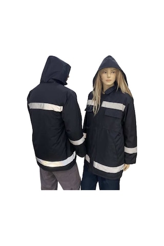 Reflektörlü Iş Güvenlik Montu-With Reflector Work Safety Jacket (521422434)