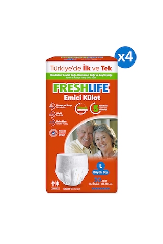 Freshlife Emici Külot Hasta Bezi L 4 x 30'lu