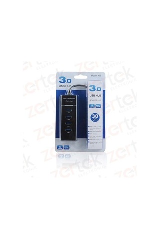 4 Port 3.0 Usb Çoklayıcı 30 Cm Kablo 3.0 Usb Hub