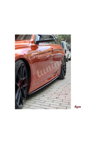 Bmw F30 Marşpiyel Altı Lip Piano Black - Sağ Sol - Maşpiyel Çıtası