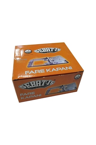 Büro Ev Ofis Yazlık İçin 12adet Yaylı Metal Yabani Fare Sıçan Yakalama Kapanı Seti