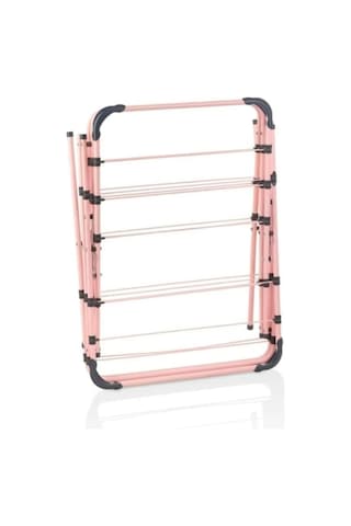 Romee Pratik Katlanır 3 Katlı Bebek Çamaşır Kurutmalık Askısı Pembe