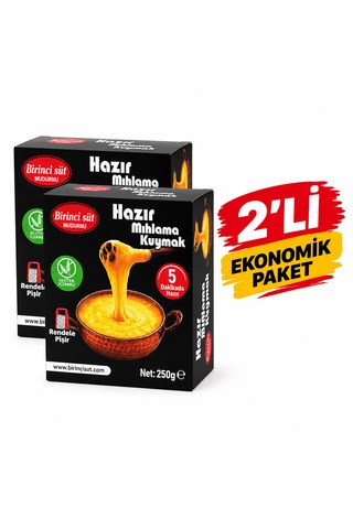 Birinci Süt Hazır Mıhlama 2 Li Ekonomik Paket